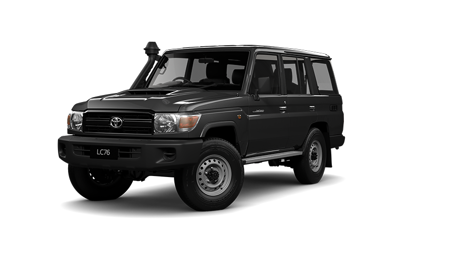 Toyota LandCruiser 70 Wagon WorkMate in Silver Pearl